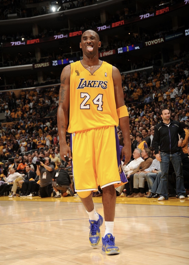 nike/耐克 kobe 5 protro 男款 科比5 五冠王 湖人紫金 男子篮球鞋 cd