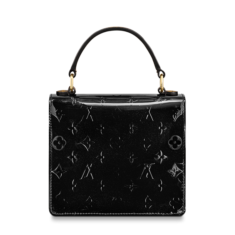 【包税】预订款2-3周发货 louis vuitton/路易威登 女士黑白拼色漆皮