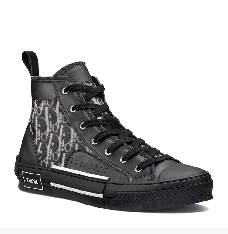 dior homme 男士 印花时尚高帮运动鞋 3sh118