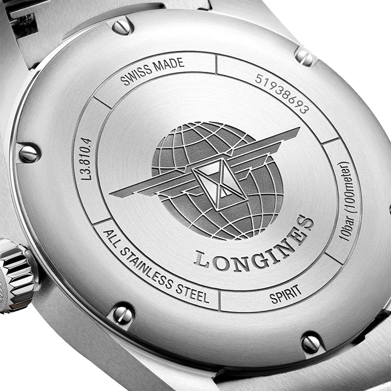 【包税】现货 LONGINES/浪琴  浪琴先行者系列男士自动机械腕表套装黑盘 40毫米 L3.810.4.53.9