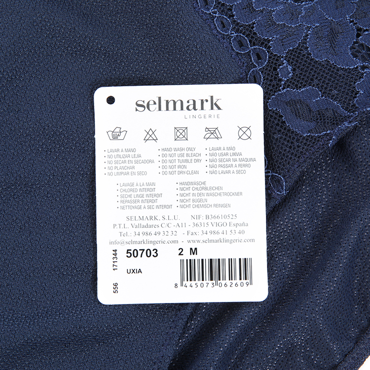 SELMARK/赛马可  20秋冬新品 欧洲进口原产高腰蕾丝比基尼女士内裤50703