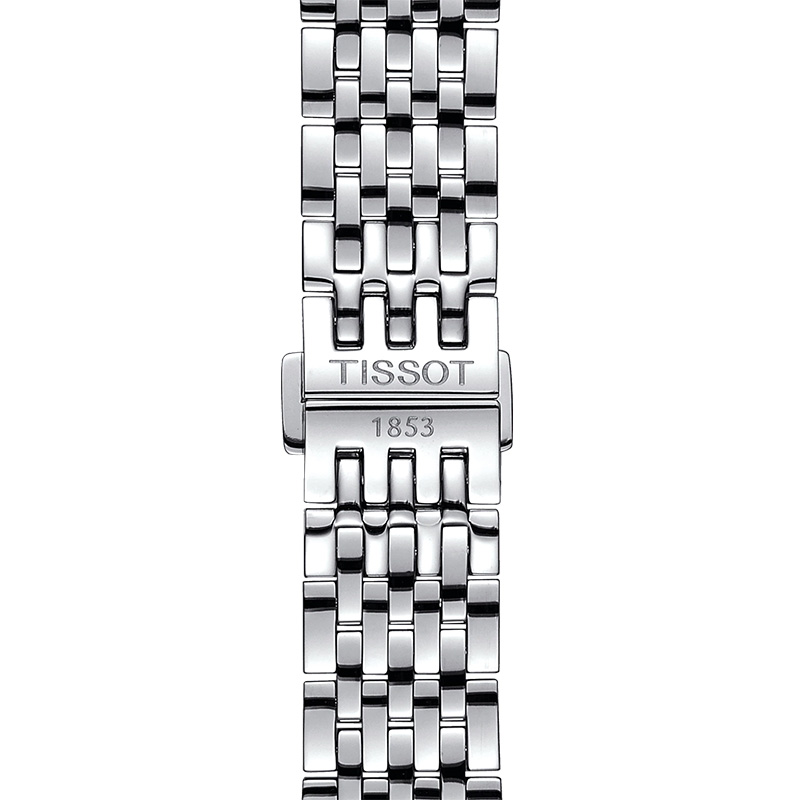 【包税】预定款1-2周 TISSOT/天梭  力洛克系列精钢表壳表带黑盘80机芯男士自动机械腕表 39.3毫米