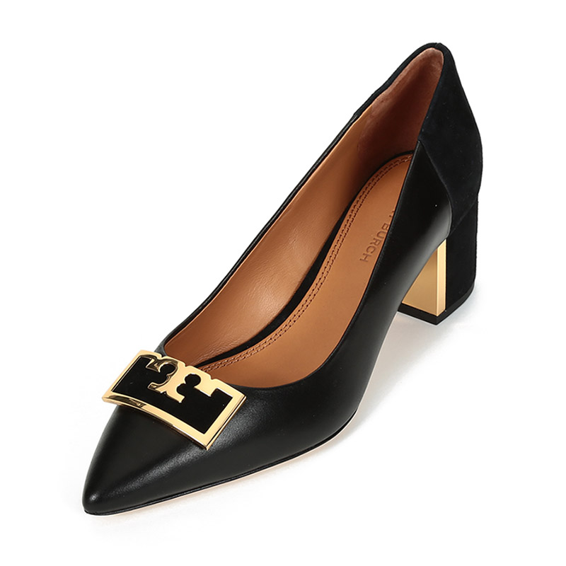 【tory burch汤丽柏琦 高跟鞋】tory burch/汤丽柏琦 tb女鞋 皮革尖头