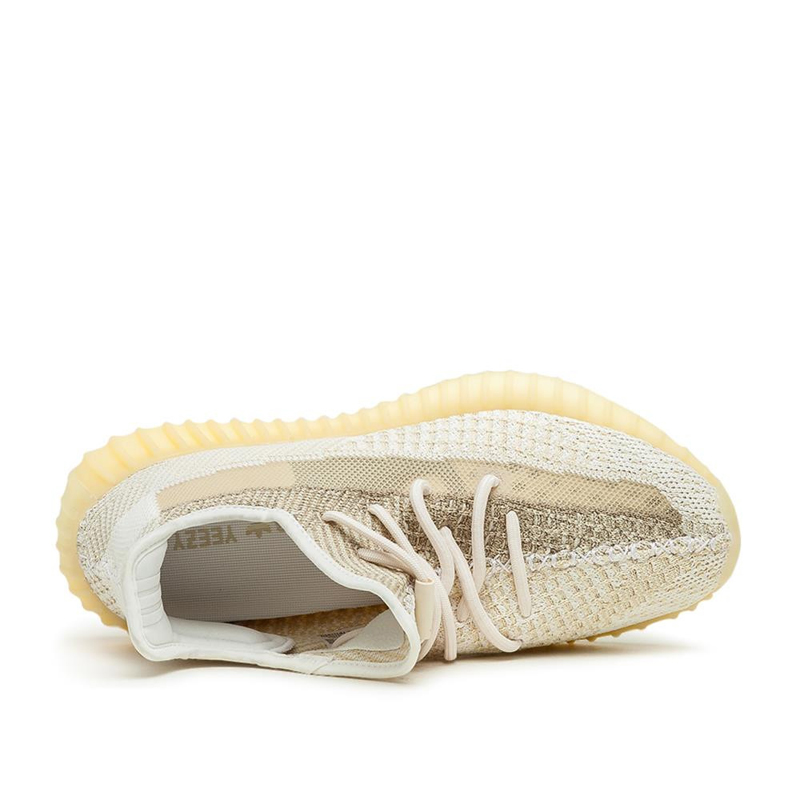 yeezy 350 v2 男女同款 米白 氧化天使 侃爷 情侣椰子跑步鞋 fz5246