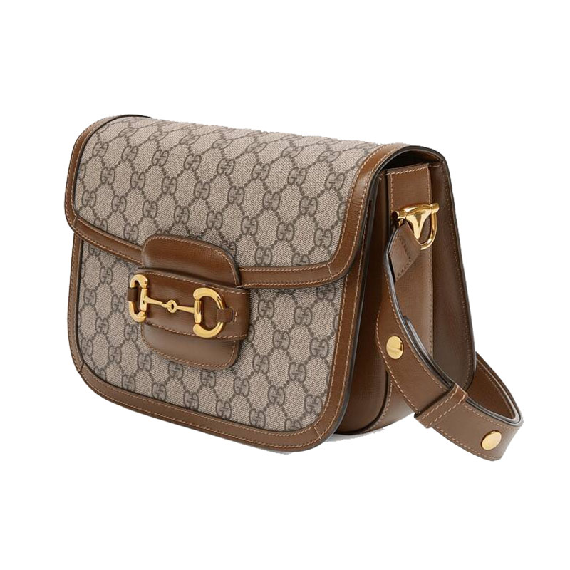 gucci/古驰 女士gucci 马衔扣1955系列肩背包 女士单肩包 602204 92