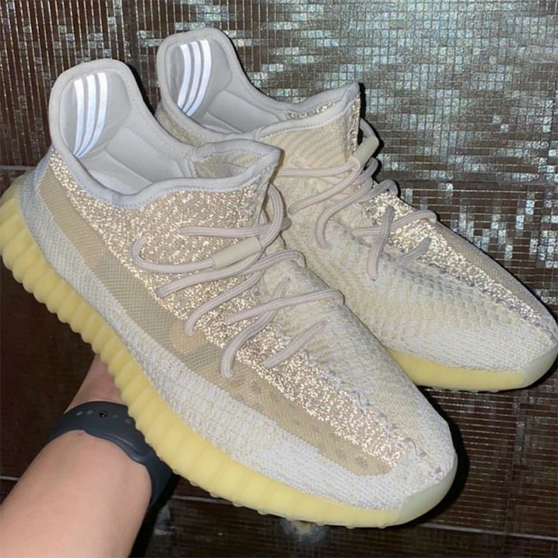 adidas/阿迪达斯 yeezy boost 350 v2 natural 米白椰子 氧化天使