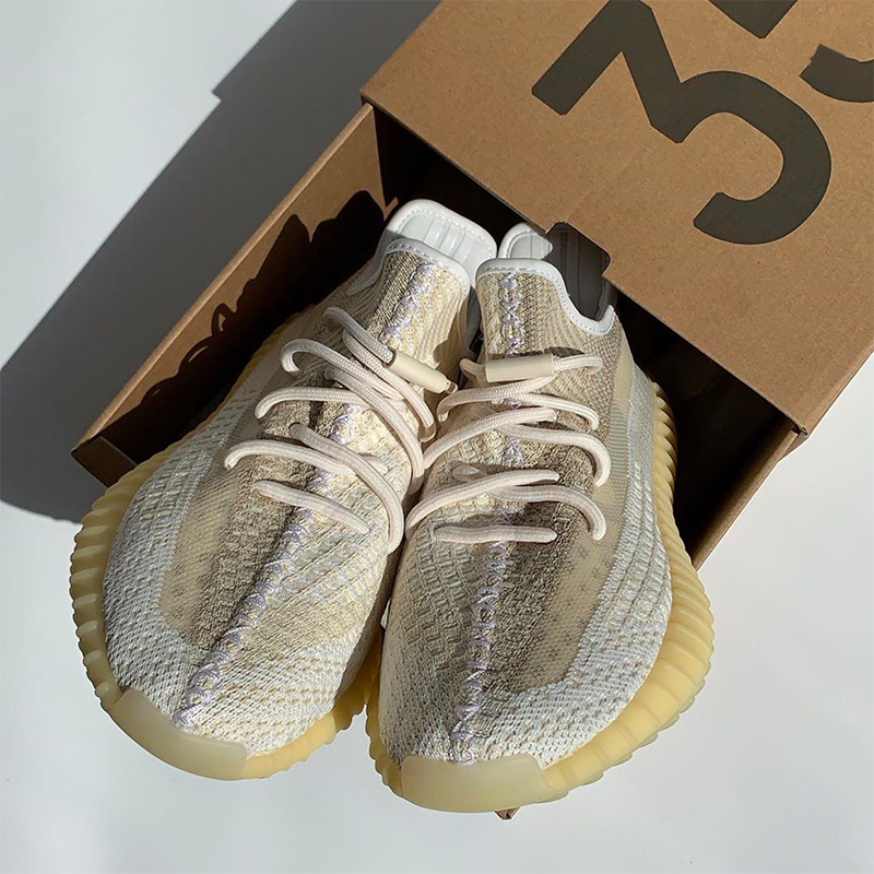 adidas/阿迪达斯 yeezy boost 350 v2 natural 米白椰子 氧化天使