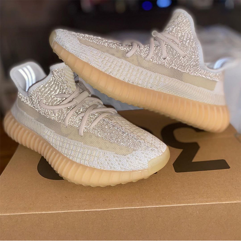 adidas/阿迪达斯 yeezy boost 350 v2 natural 米白椰子 氧化天使