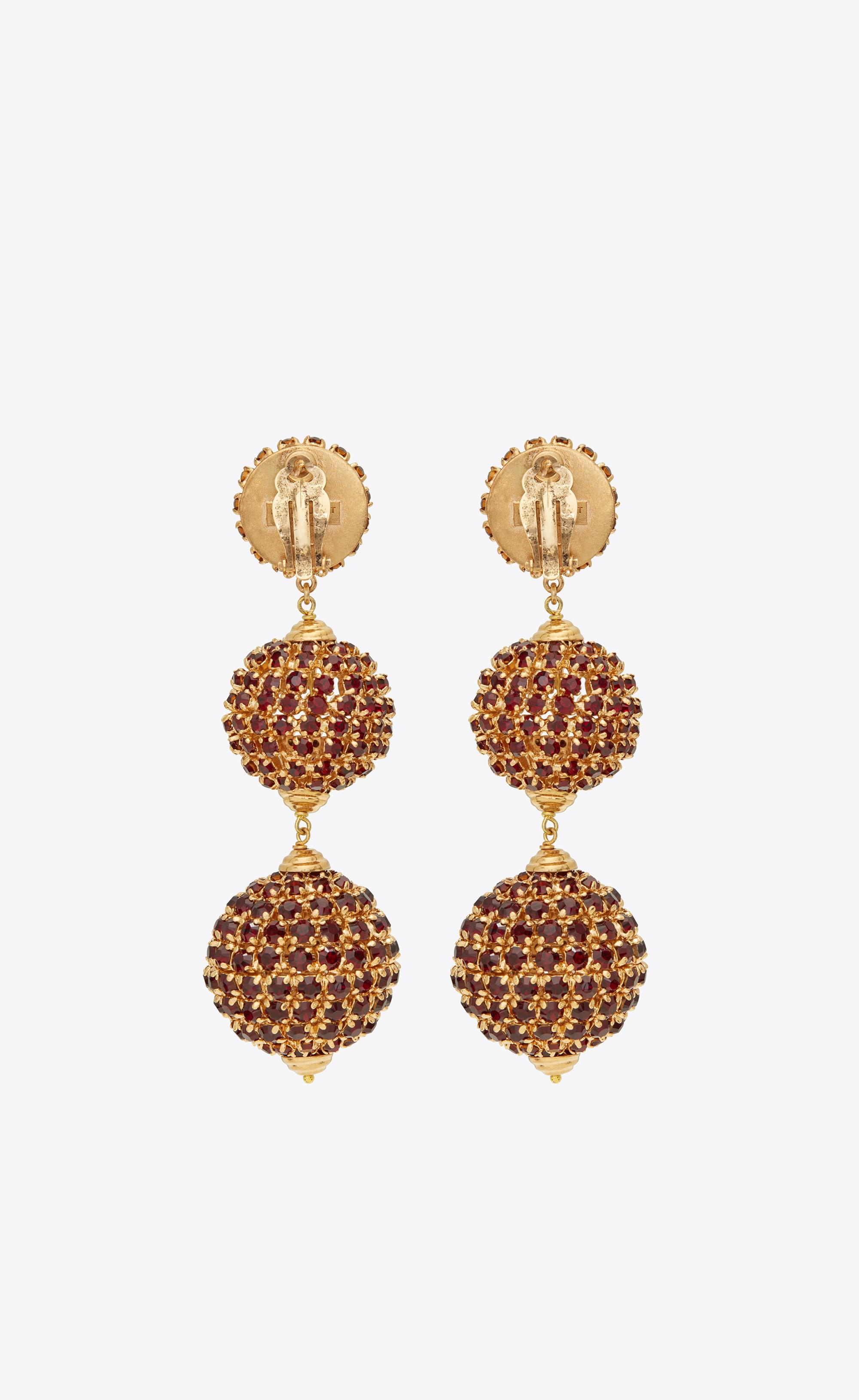 【包邮包税】 ysl圣罗兰saint laurent 21年春夏 女士 耳环 611139y1