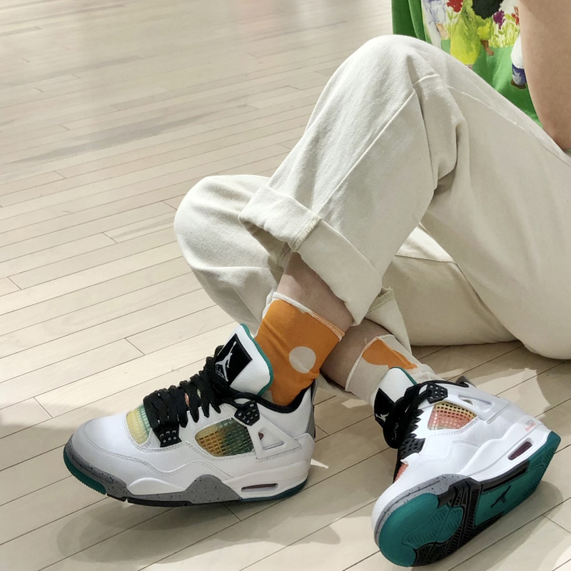 aj4白绿牙买加图片