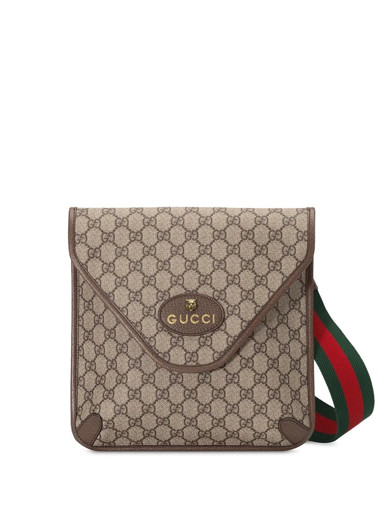 【经典】gucci/古驰 虎头单面信封包 邮差包 男女同款斜挎包 5986049