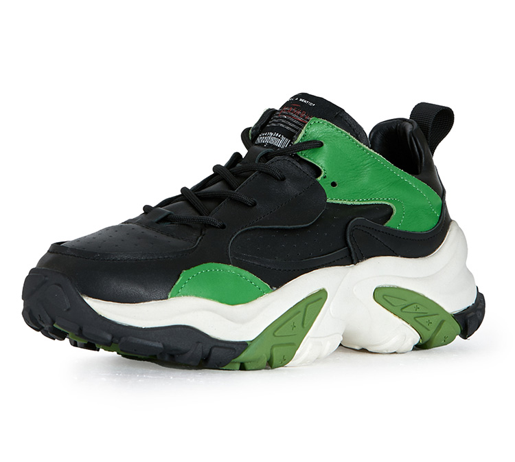 daisyfellowes/黛西法罗 男士透气舒适休闲运动鞋时尚厚底老爹鞋