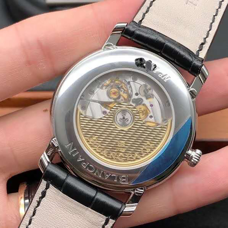 blancpain/寶珀 經典系列腕錶 精鋼自動機械手錶男表 40mm 6654a-1127