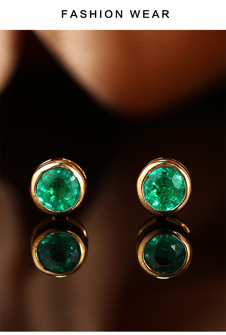 【礼盒精品】【新款】daisy fellowes/黛西法罗 彩宝耳饰 女士18k金