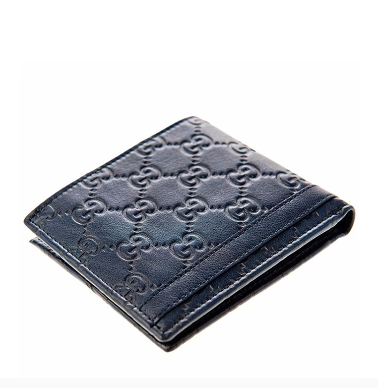 gucci/古驰 男士牛皮双g压花短款折叠钱夹钱包男包 233107-aa61r 多色