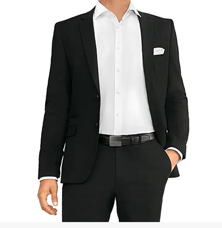 montblanc/万宝龙 当代系列 男士时尚经典黑色牛皮腰带皮带 116705