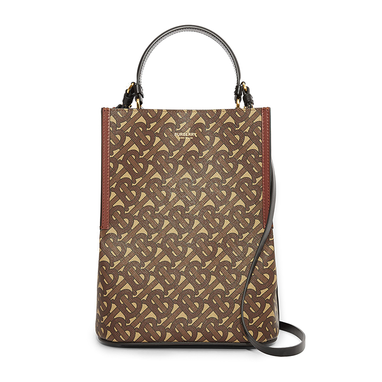 burberry/博柏利peggy-小号专属标识环保帆布佩格水桶包80268251