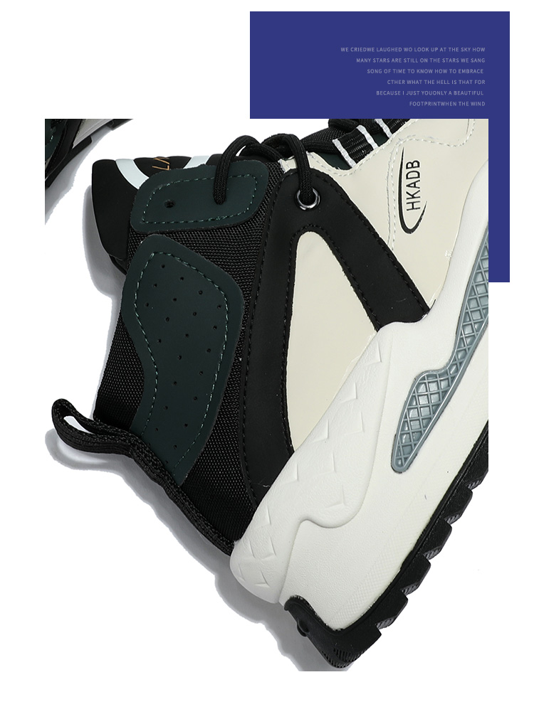 daisyfellowes/黛西法罗 男士头层牛皮防水休闲运动鞋潮流男鞋