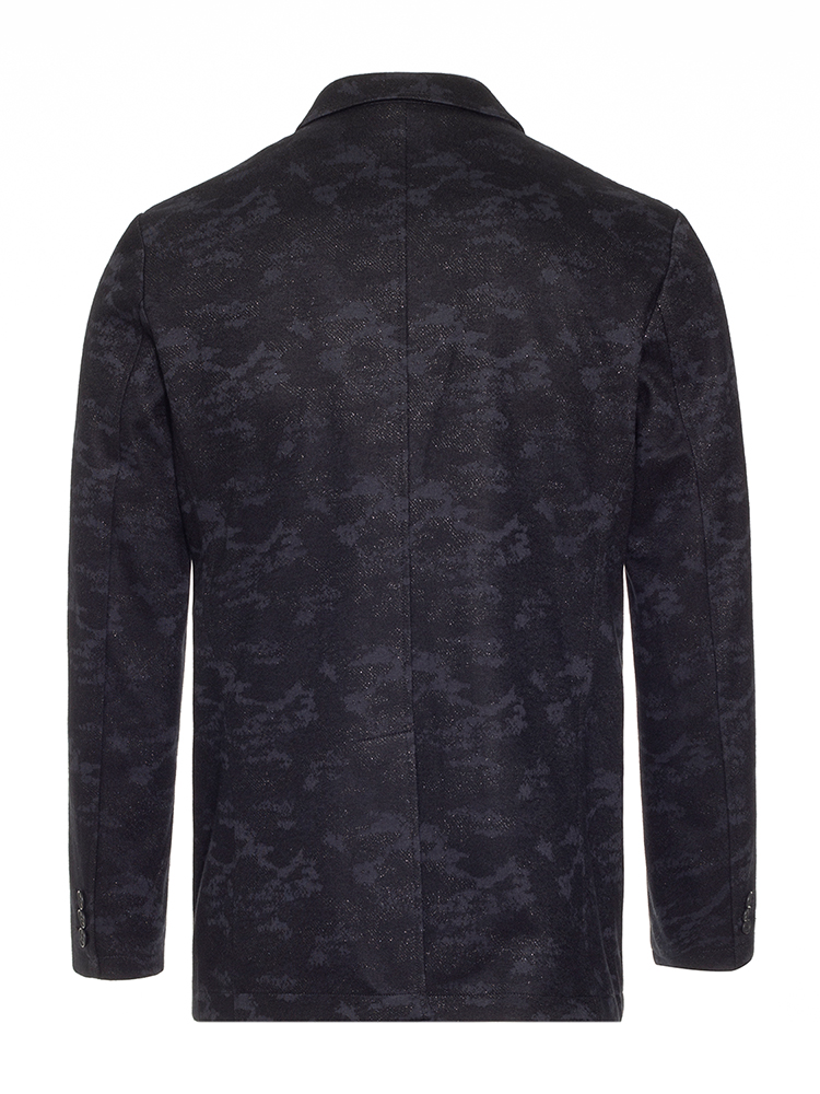 rare 【20秋冬】 黑色羊毛针织西服 暗纹肌理 男士西服 verri/verri