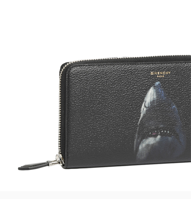 givenchy/纪梵希 男士 经典牛皮鲨鱼男士钱包
