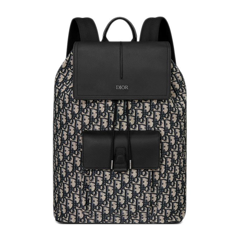 【dior迪奥 双肩包】【包税】dior/迪奥 motion系列 男士米色黑色老花