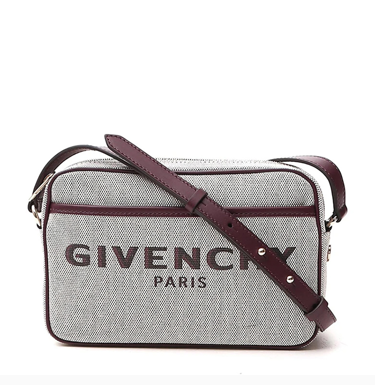 givenchy/纪梵希 女士米色棉质徽标印花图案单肩包斜挎包女包 bb50f6b