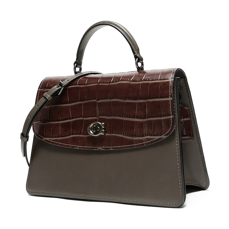 【国内现货】coach/蔻驰 女士parker系列皮革手提单肩包 69437