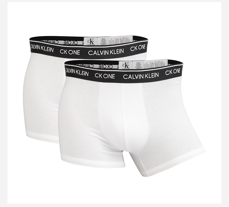 【爆款主推现货秒发】CalvinKlein/卡尔文·克莱因时尚休闲男士平角内裤两条装