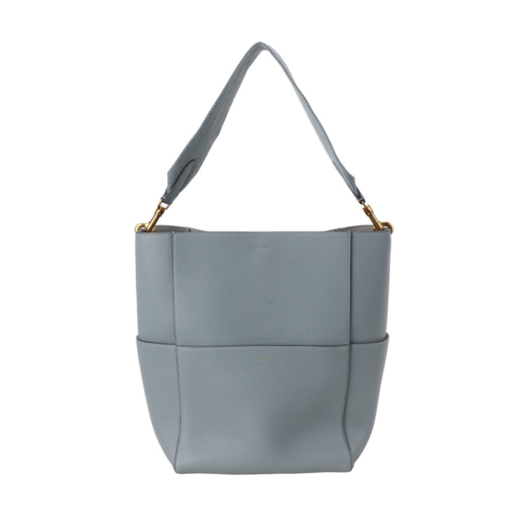 celine/赛琳 女士sangle牛皮大号水桶包(a级已使用)