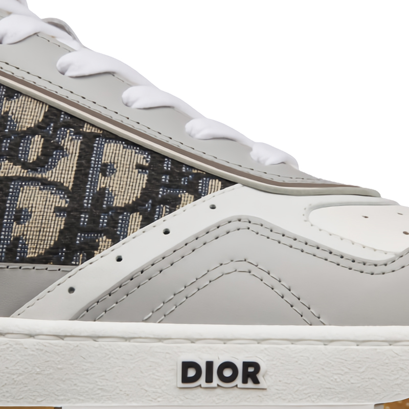 【包税】dior/迪奥 新款男士b27高帮灰色小牛皮休闲运动鞋 3sh132zir
