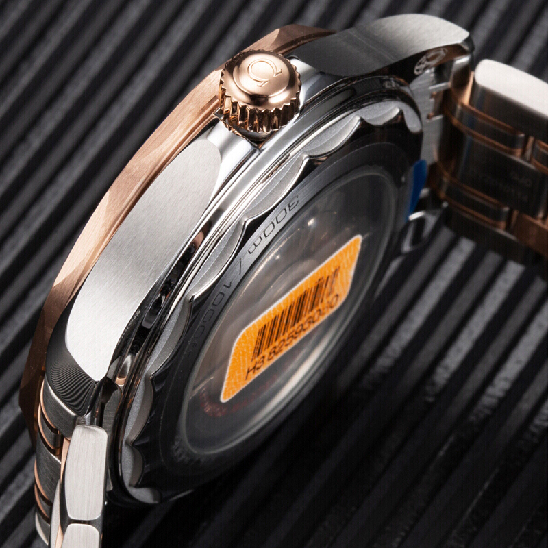 OMEGA/欧米茄瑞士手表 海马系列日历自动机械男士腕表 钢带蓝盘210.20.42.20.03.002