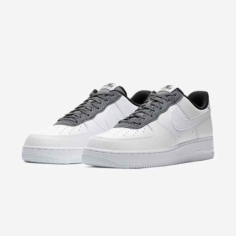 1 20秋冬 男女同款 af1 空军一号 灰白 大理石 休闲鞋板鞋 ck4363-100