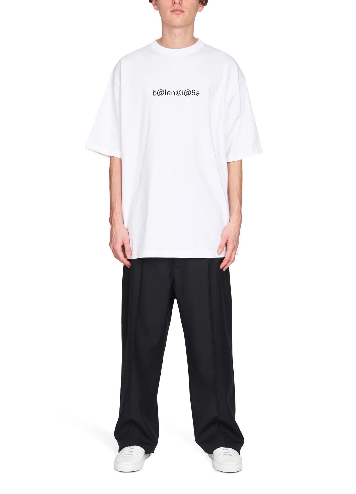 【包邮包税】 balenciaga巴黎世家 21年春夏 男士 短袖t恤 bal5ks76