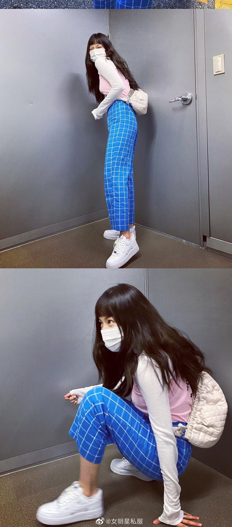 force 1 07 lx chrome luxe 20秋冬 男女同款 af1 四钩 白蓝 泫雅同款