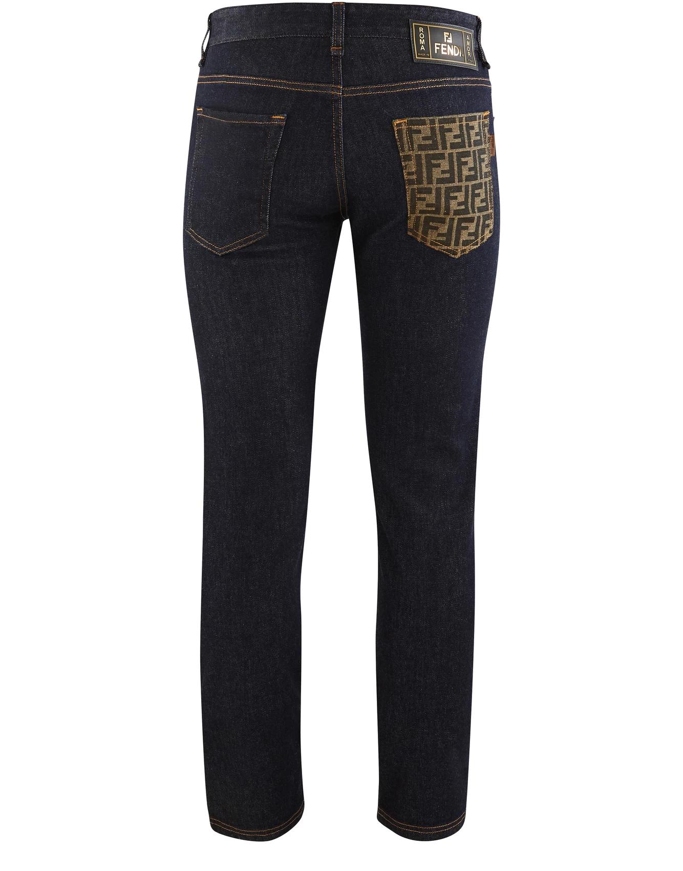 【包邮包税】 fendi芬迪 21年春夏 男士 牛仔裤 fen989k7blu