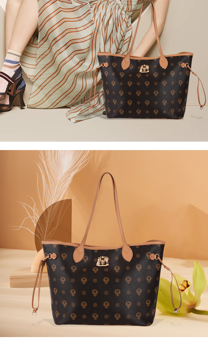 liemoch/利马赫 2021 大容量单肩斜挎包高级感手提包正品时尚女包