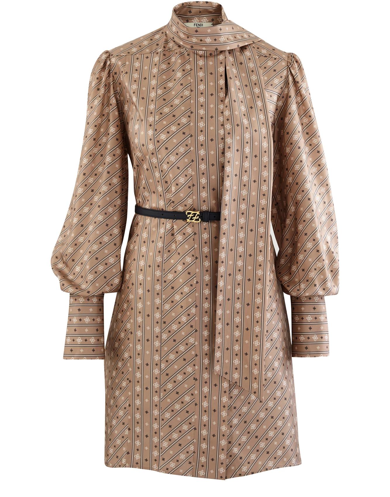 【包邮包税】 fendi芬迪 21年春夏 女士 连衣裙 fen26k4jbei