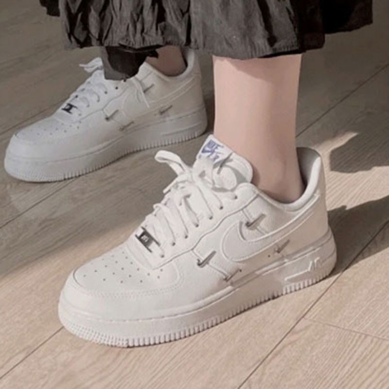 nike/Ϳ nike air force 1 07 l chrome lue ͬ Ů Ĺ