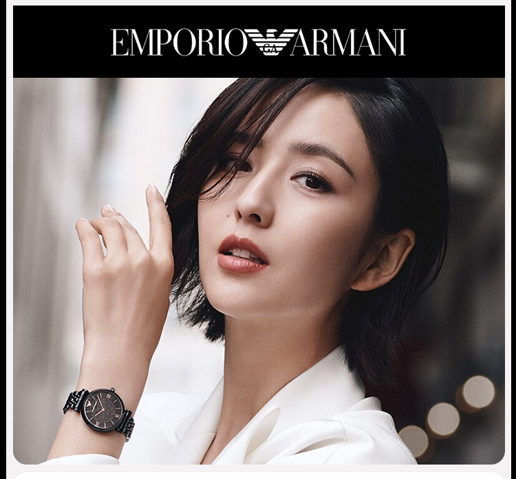 Emporio Armani/安普里奥阿玛尼 阿玛尼简约复古情侣手表一对 男女款情侣对表 AR60012+AR11245