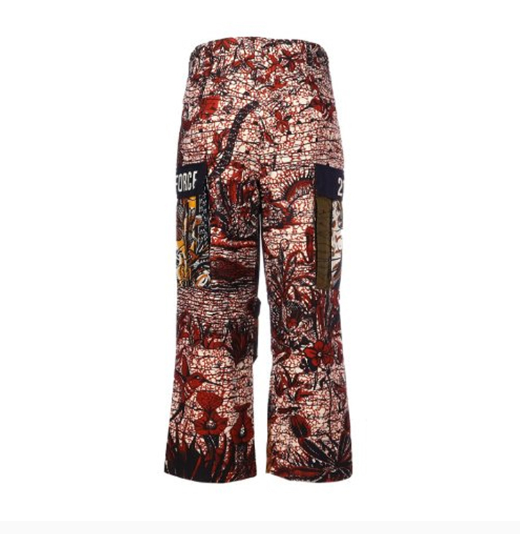 dior 迪奥 女士 服装 女士休闲拼色长裤 女士休闲裤