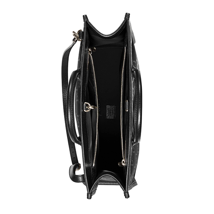 gucci/古驰 gucci off the grid系列竖款尼龙托特包 630355 h9han