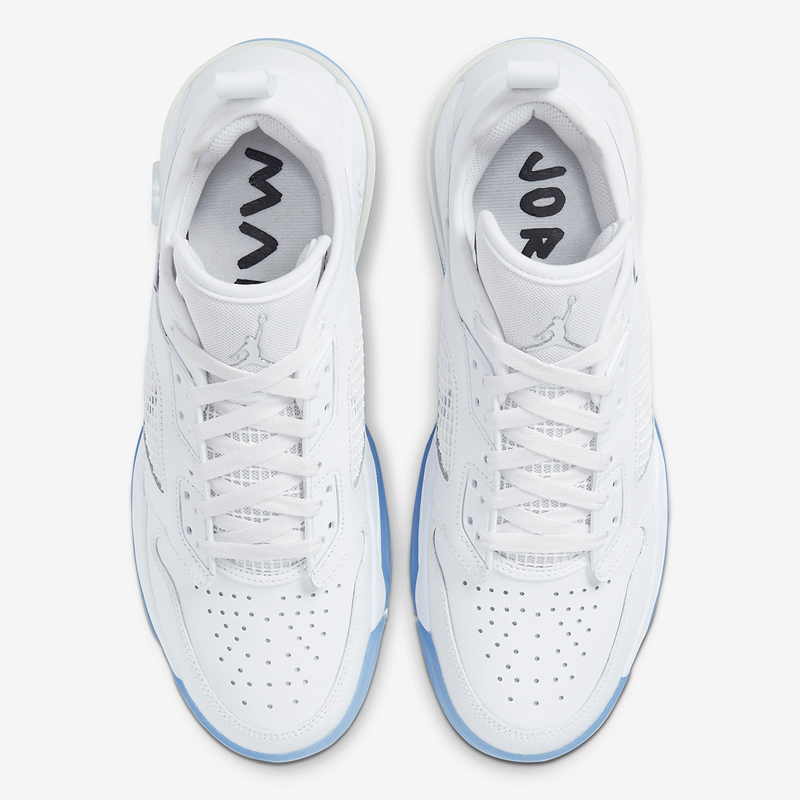 nike/耐克 air jordan mars 270 low 20秋冬 男款 白蓝 缓震耐磨 篮球