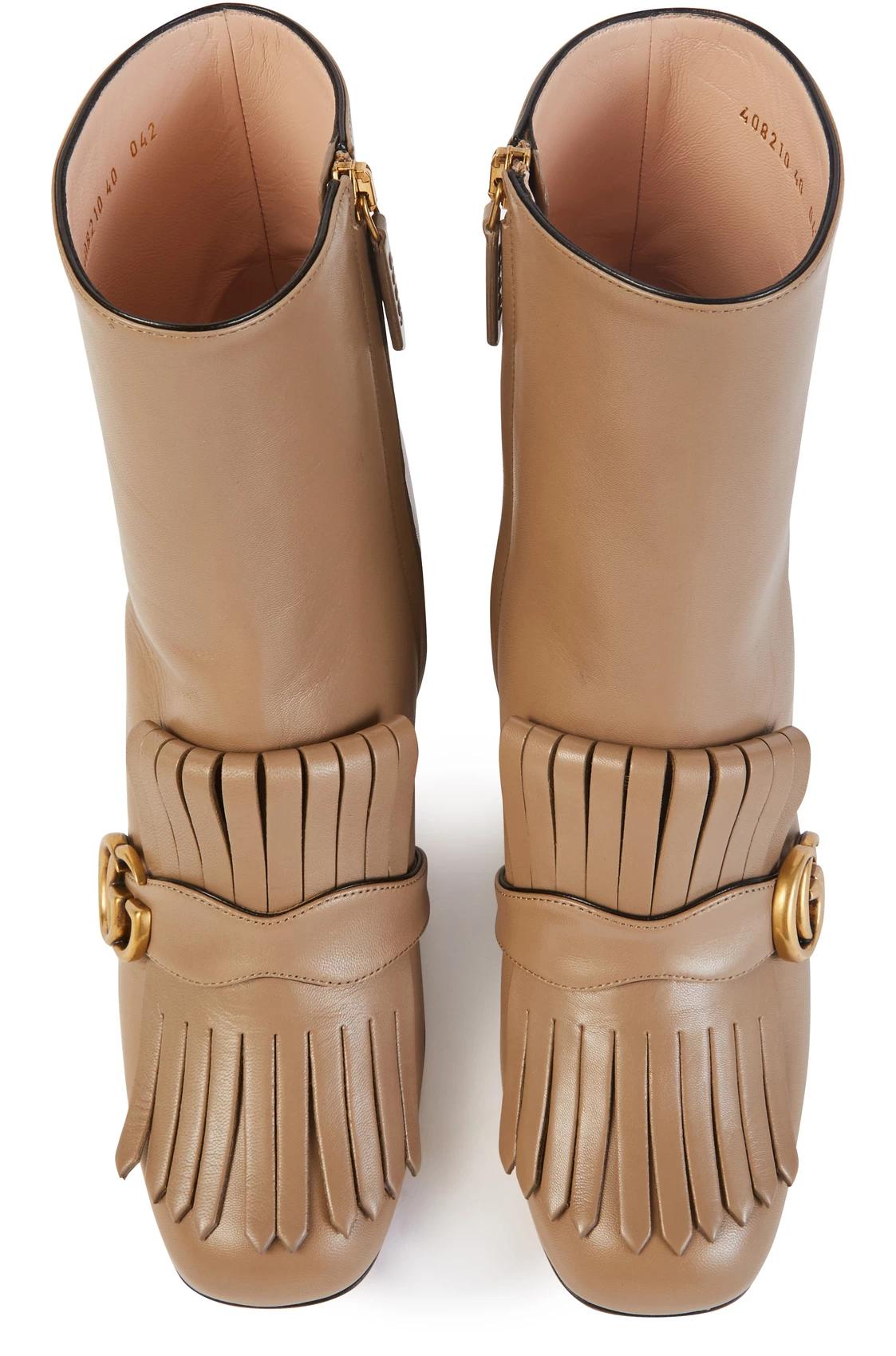 【包邮包税】 gucci古驰 21年春夏 女士 短靴 guc2hsh4bei