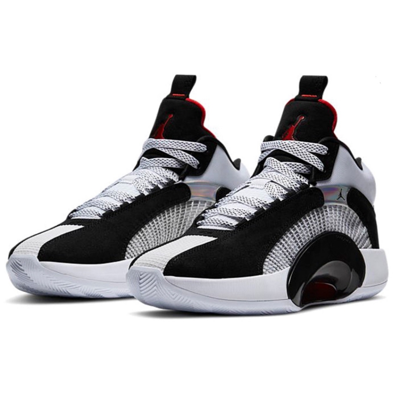 nike/耐克 air jordan 35 dna 黑白红中国款 男女同款 实战 透气 缓震
