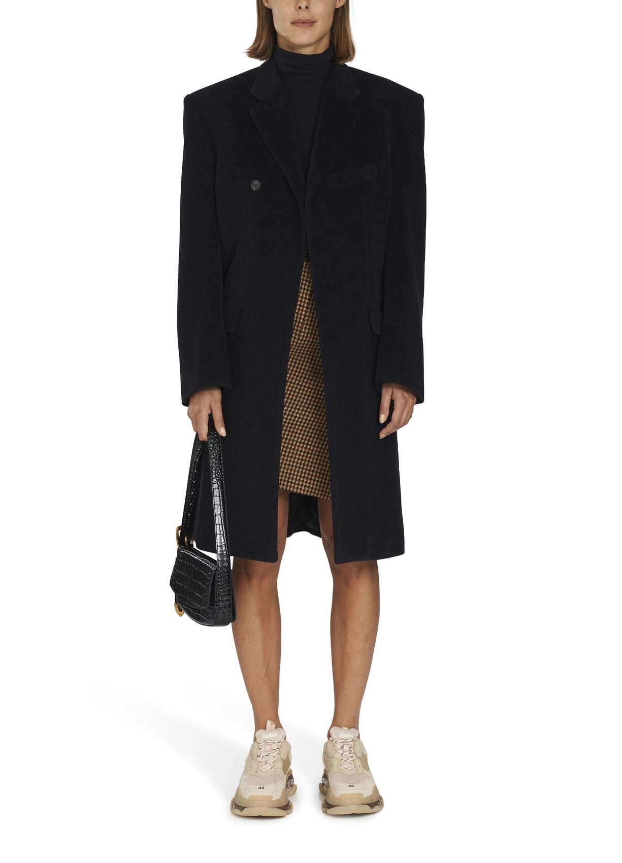 【包邮包税】 balenciaga巴黎世家 21年春夏 女士 大衣 bal8r59xbck