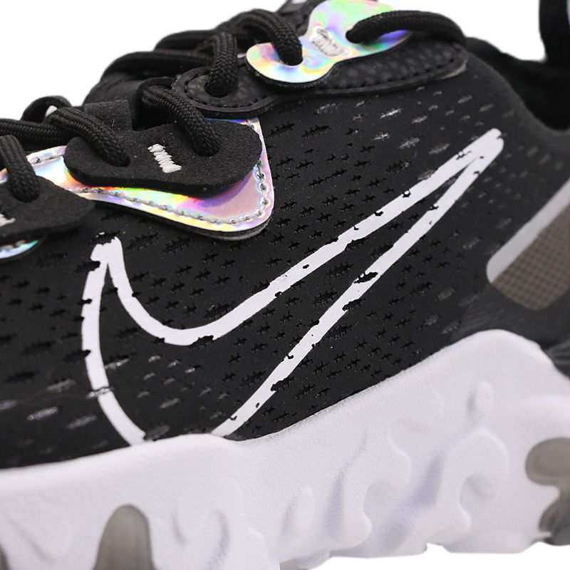 nike/耐克 nsw react vision ess 20秋冬 女款 黑白 机能 缓震休闲