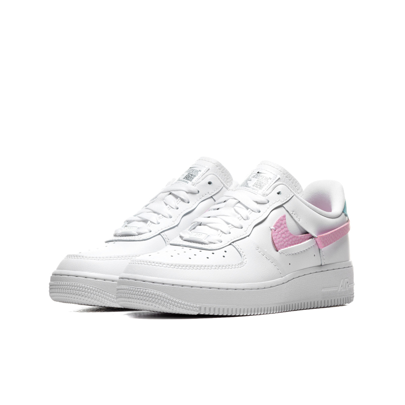 nike/耐克 air force1 20秋冬 女款 af1 粉蓝鸳鸯 断钩 马卡龙 空军