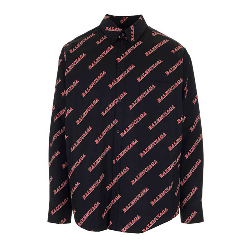 【包税】balenciaga/巴黎世家 男士 长袖衬衫 627023/tilr8
