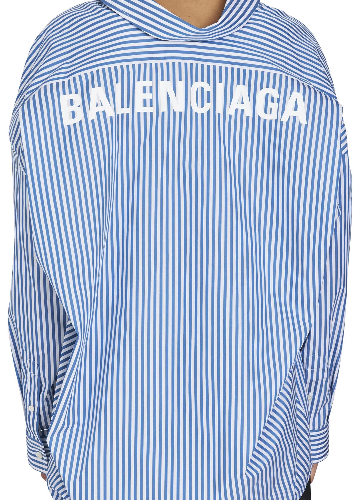 【包邮包税】 balenciaga巴黎世家 21年春夏 女士 长袖衬衫 bal992d8