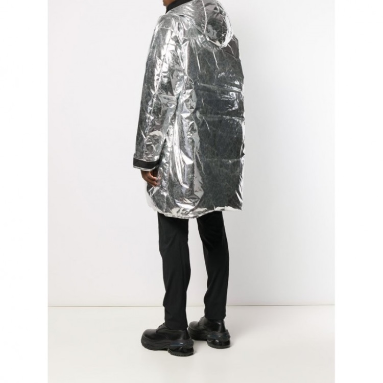 ambush/ambush 男士银白色连帽羽绒服 12111940 silver